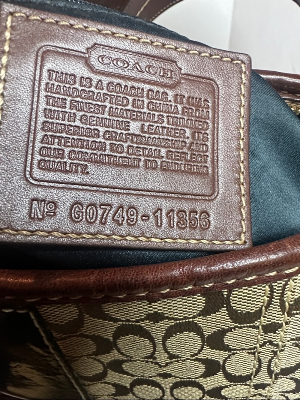 Coach 2007 Multi-Panel Patchwork Leather & Suede bucket Bag - Picture 7 of 12